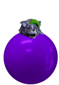Roxy Wolf Balloon