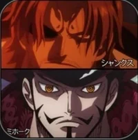 Shanks and Mihawk 