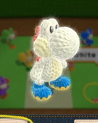 Yarn White Yoshi