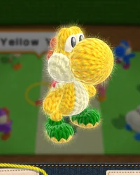 Yarn Yellow Yoshi