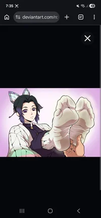 Shinobu- Feet curios