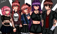 DDLC Goth Club