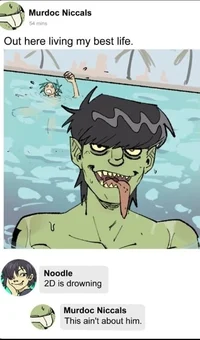 Gorillaz x op water7