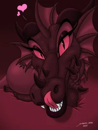 Cerise the Dragon