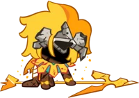 golden cheese cookie