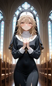 Little sister alone