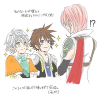 Kingdom Heartsx FF13
