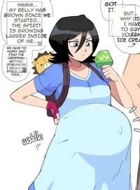 Pregnant Rukia