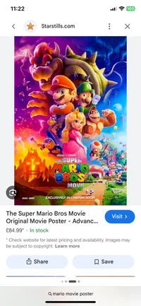 Mario movie Rp