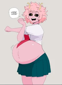 Mina ashido pregnant