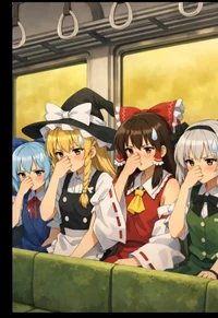 Gensokyo train flowe