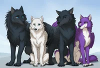 Winged Wolf Pack