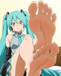 Hatsune Miku Feet