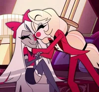 Charlie and Vaggie