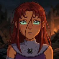Starfire post-Battle