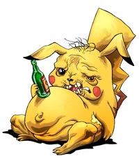 Drunk Pikachu