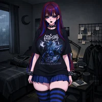Tsundere Goth Girl