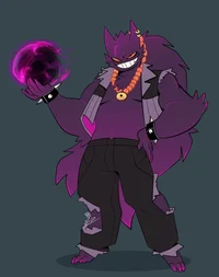 Gengar - anthro