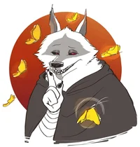 Death the wolf cutie