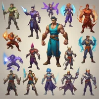 Character power ups 