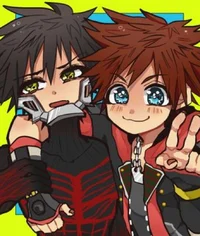 Sora and Vanitas