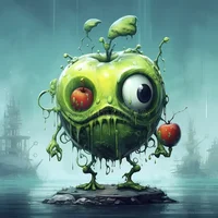 AI Apple Monster