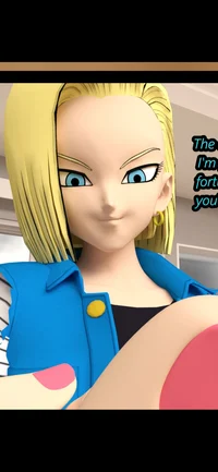 Giantess Android 18