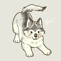 A dog