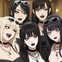 Goth girls group