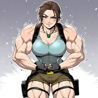 Buff Lara Croft