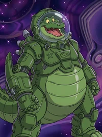 King Gator in Space