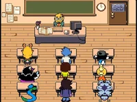 Deltarune school
