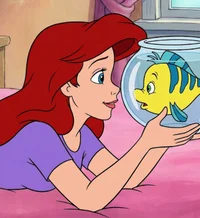 Ariel and Flounder