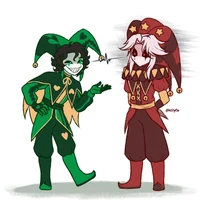 Harlequin N Pierrot