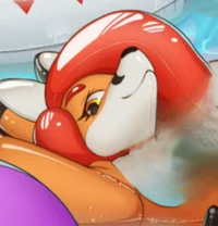 Inflatable fox 