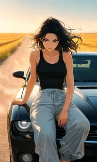 Sassy Racer Girl