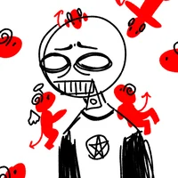 Satanist guy