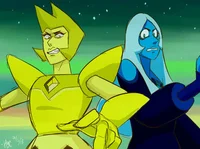 Yellow-Blue Diamond 