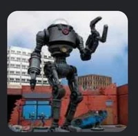 Giant Martian mech