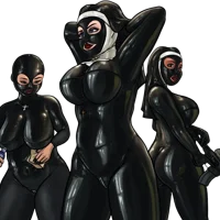 Masked Nuns Soldiers