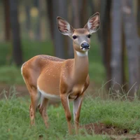 Immortal forest doe