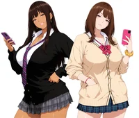 Gyarus Rina y Mika