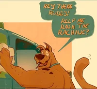 Chubby Scooby