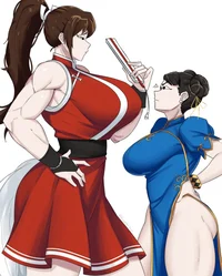 Chun li and Mai