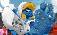 Giantess Smurfette 