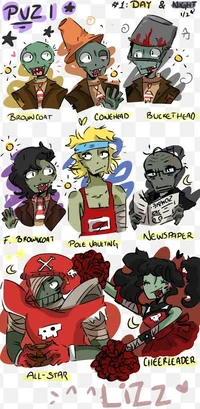 PVZ but fem zombies