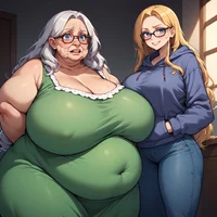 Grandma-Gf Body Swap