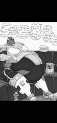 Fat cyborg 