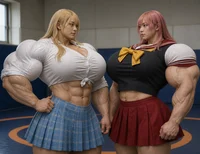 Buff male friends