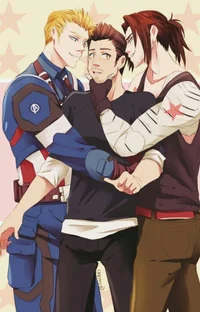 Steve x Bucky x Tony